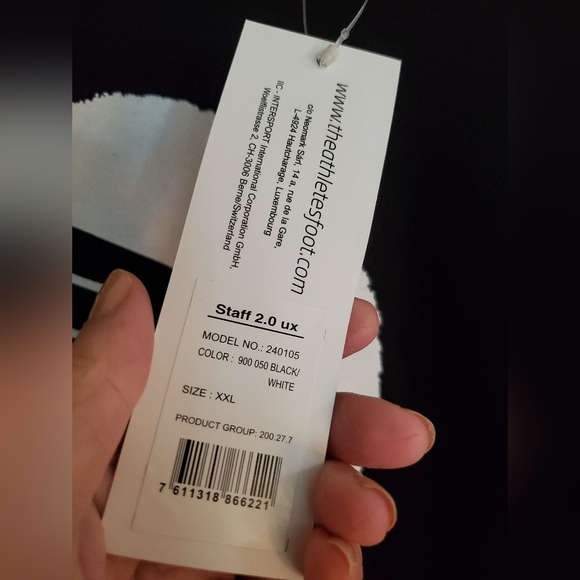 Rare Imported The Athlete's Foot Logo Sweatshirt NWT XXL Super Soft - Picture 4 of 13